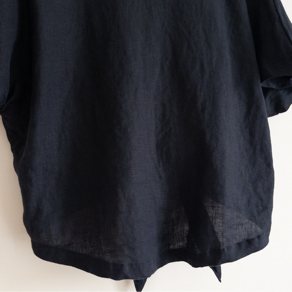 SIR the label Navy Open-Back Blouse - Picture 9 of 12
